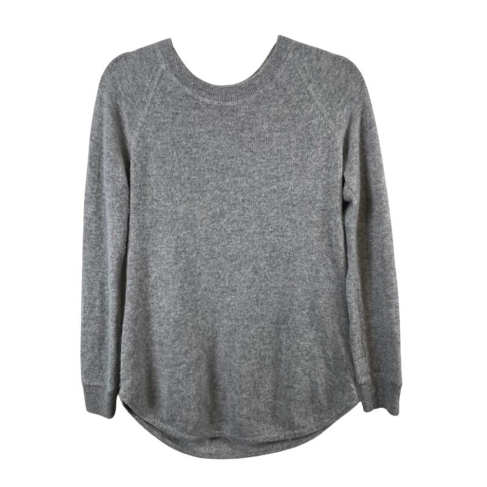 Catherine Malandrino- Long Sleeve Gray Cashmere Sweater SZ (S) - Picture 1 of 4
